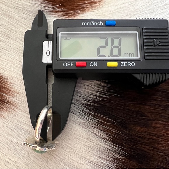 ❤️ Kingman Turquoise 925 Decorative Southwestern Size 6 Ring 4.1 Gm - Picture 12 of 15